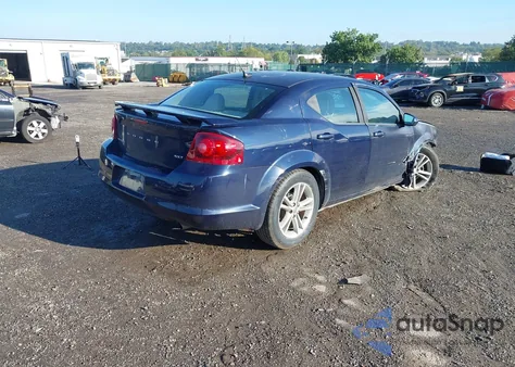 2014 Dodge Avenger Sxt z USA, uszkodzony, nr VIN 1C3CDZCG2EN165772